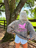 Pink camo sweatshirt